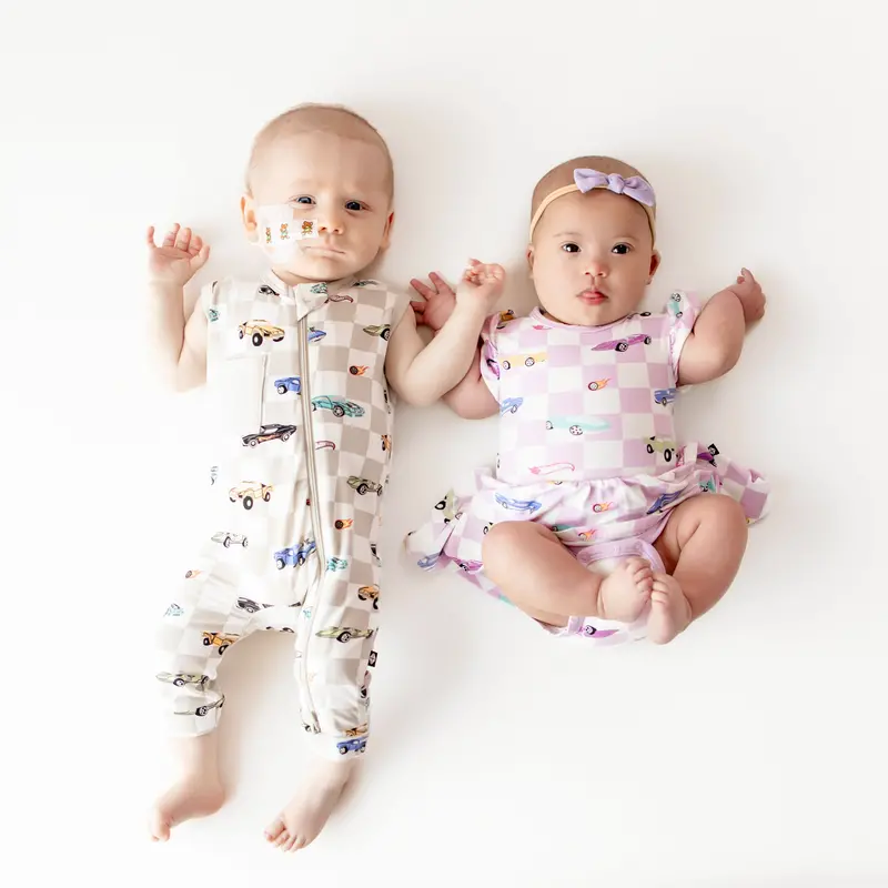 Zippered Sleeveless Romper In Fast And Fierce 5