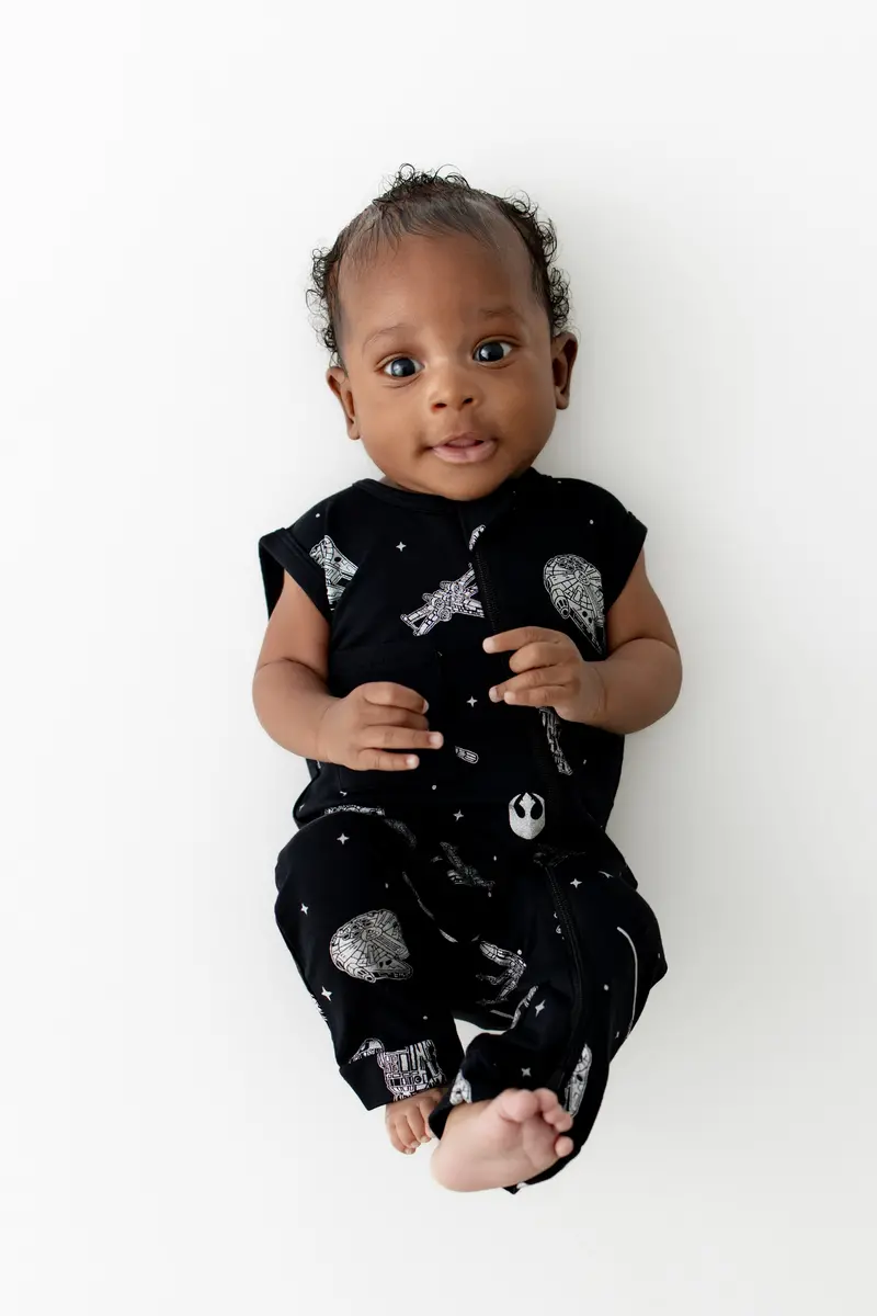 Zippered Sleeveless Romper In Star Wars™ 1