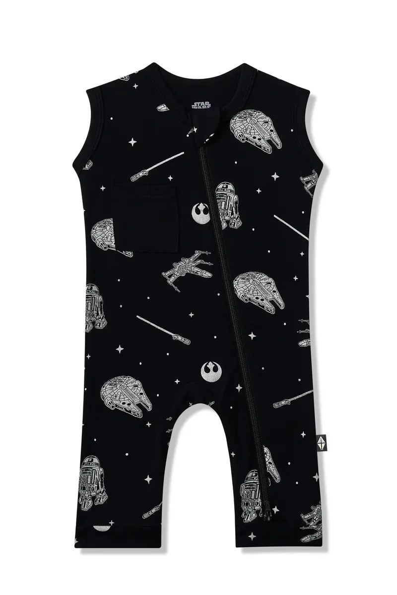 Zippered Sleeveless Romper In Star Wars™ 2