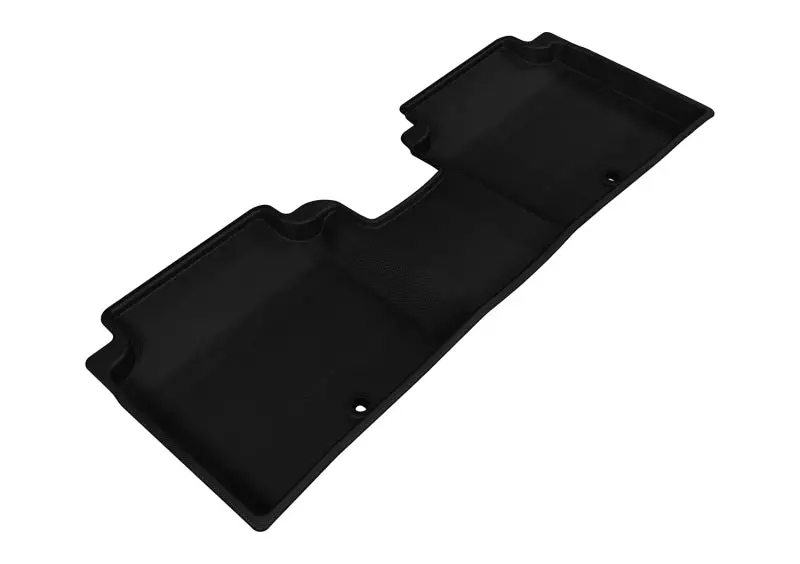 3D Maxpider Custom Floormats For 2014–2016 Hyundai Elantra Kagu – Second Row, Black 1