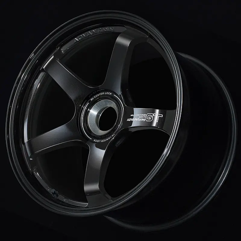 Advan Gt Racing Wheel For Porsche – 18×12.0, +47 Offset, 5×130 Pcd, 71.6Mm Center Bore, Titanium Black Finish 1