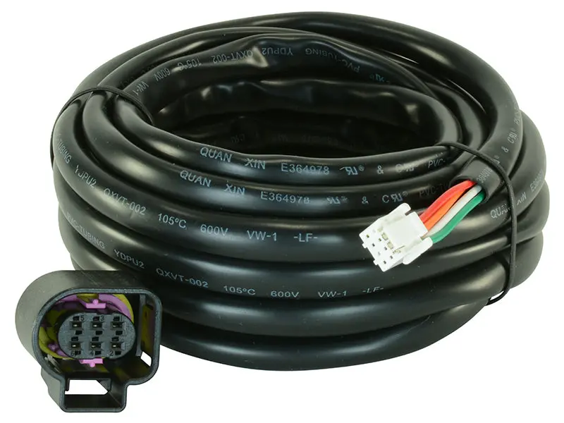Aem X-Series Wideband O2 Sensor Wiring Harness – Compatible With Model 30-0300 Gauge 1
