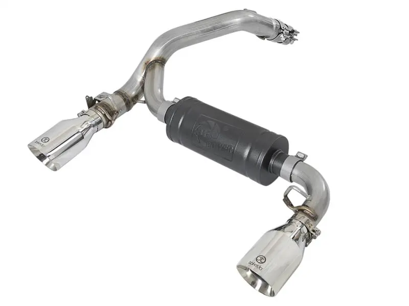 Afe Takeda 3In 304 Ss Axle-Back Exhaust System W/ Polished Tip 16-18 Ford Focus Rs 2.3L (T) 1