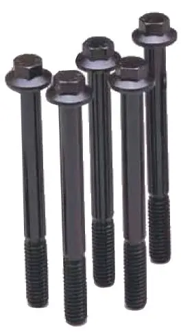 Arp Black Oxide Hex Bolts — M10 × 1.25 × 50Mm (5-Pack) 1