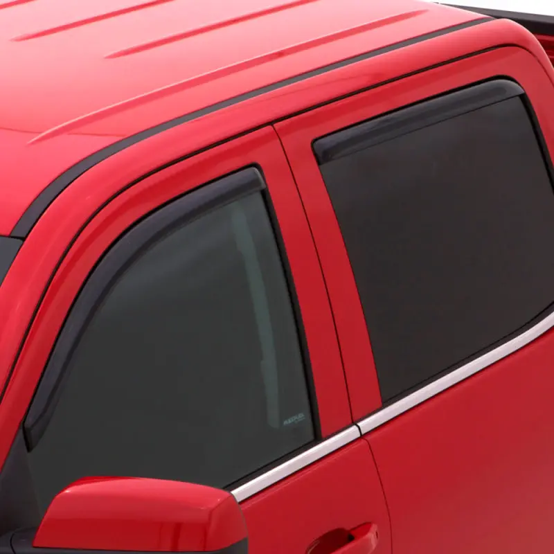 Avs Smoke-Tinted In-Channel Window Deflectors For 2006–2008 Lincoln Mark Lt – Front & Rear, 4-Piece 1