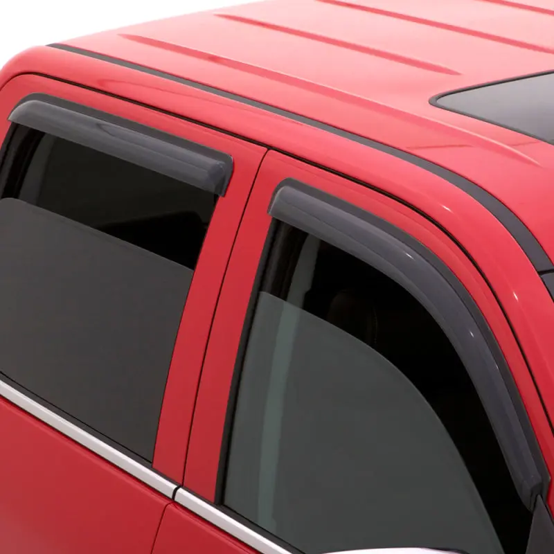 Avs Ventvisor Window Deflectors For 2005–2012 Nissan Pathfinder – Smoke Tint, Outside-Mount, 4-Piece Set 1