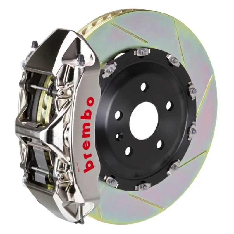 Brembo Gtr Big Brake Kit For 2008–2009 Pontiac G8 – Front, 6-Piston Calipers, 365X34Mm Slotted Rotors 1
