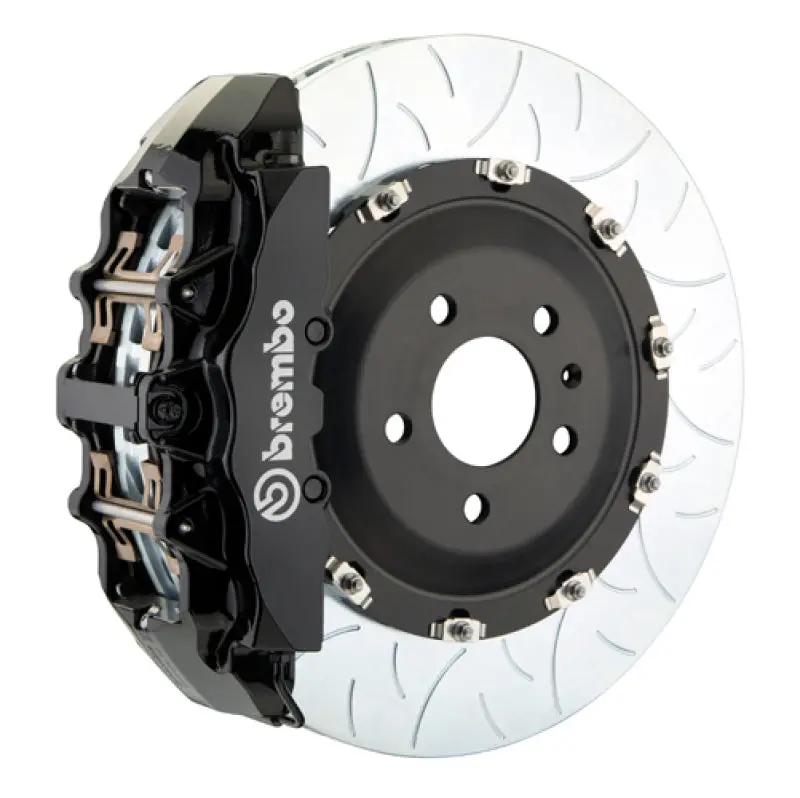 Brembo Gts Big Brake Kit For 2012–2013 Audi Tt Rs – Front, 380X34Mm Two-Piece Slotted Rotors, 6-Piston Calipers 1