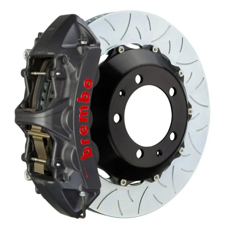 Brembo Gts Big Brake Kit For Tesla Model S Awd (Non-Plaid, 2014+) – Front, 6-Piston, 380X34Mm Slotted Rotors 1