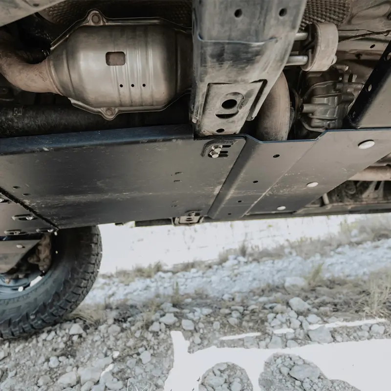 Cali Raised Steel Transfer Case Skid Plate For 2010–2024 Toyota 4Runner (Powder-Coated) 1
