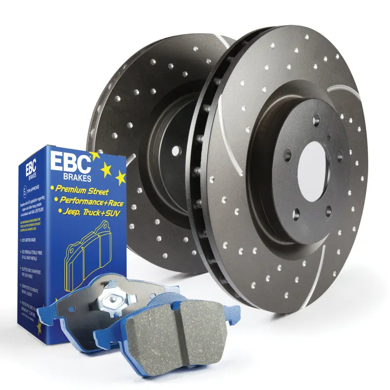 Ebc Bluestuff Brake Pad And Gd Rotor Kit 1