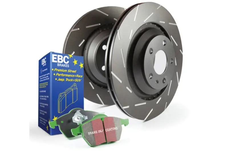 Ebc S2 Greenstuff Brake Pad And Usr Rotor Kit – Performance Street Replacement Set 1