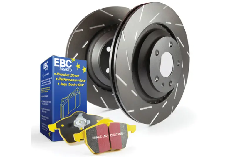 Ebc S9 Performance Brake Kit – Yellowstuff Pads With Usr Slotted Rotors 1
