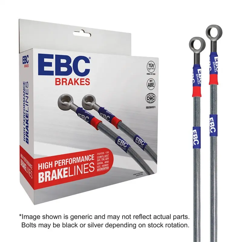 Ebc Stainless Steel Brake Line Kit For 2008–2012 Nissan 370Z Sport (3.7L V6) 1