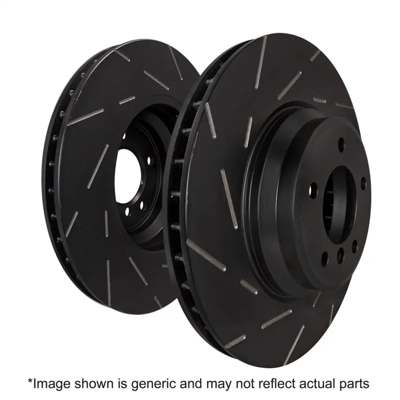 Ebc Usr Slotted Front Brake Rotors For 2019+ Volvo S60 T5 (North American Specification) 2