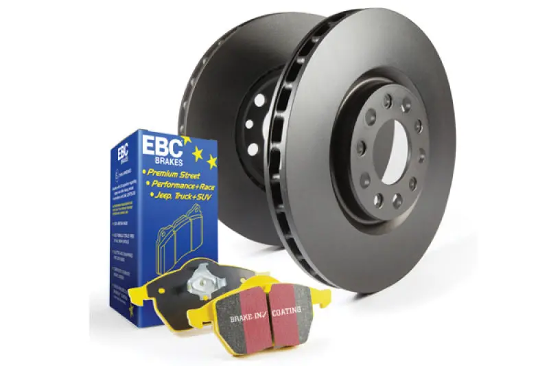 Ebc Yellowstuff Brake Pad And Rk Rotor Kit For Nissan S13 Silvia/Skyline 1