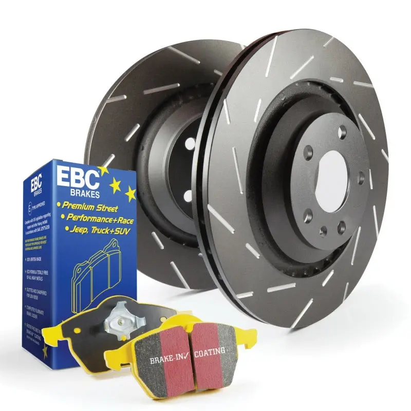 Ebc Yellowstuff S9 Brake Pad And Usr Drilled/Slotted Rotor Kit – Track-Ready Stopping Power 1