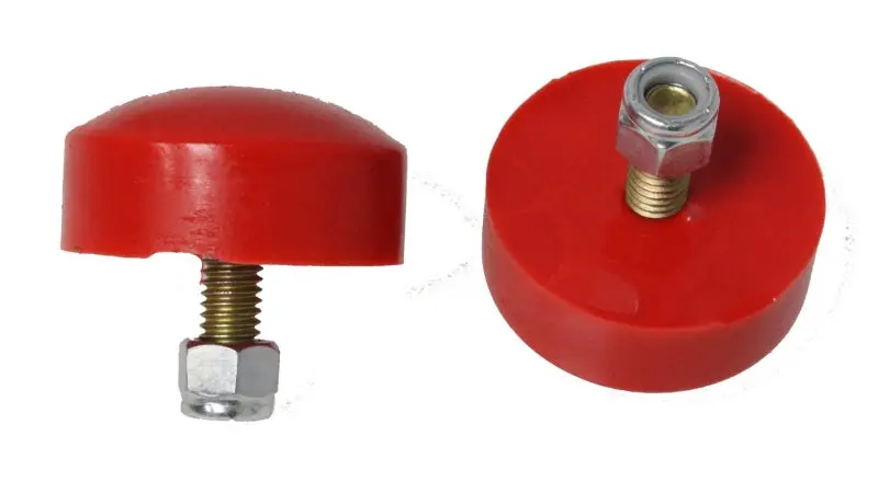 Energy Suspension 1-Inch Tall Red Buttonhead Bump Stop Kit 1