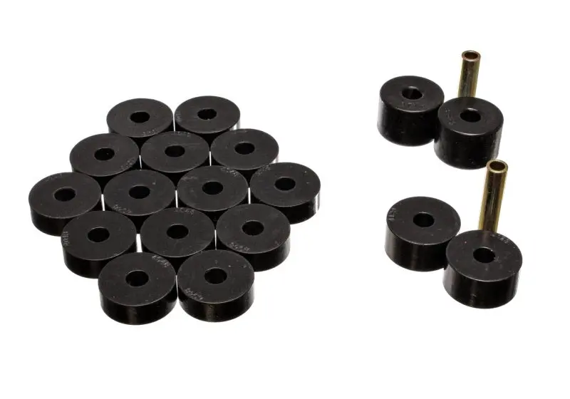 Energy Suspension Black Body Mount Kit For 1974–1975 Jeep Cj5, Cj7, And Cj8 Scrambler 1