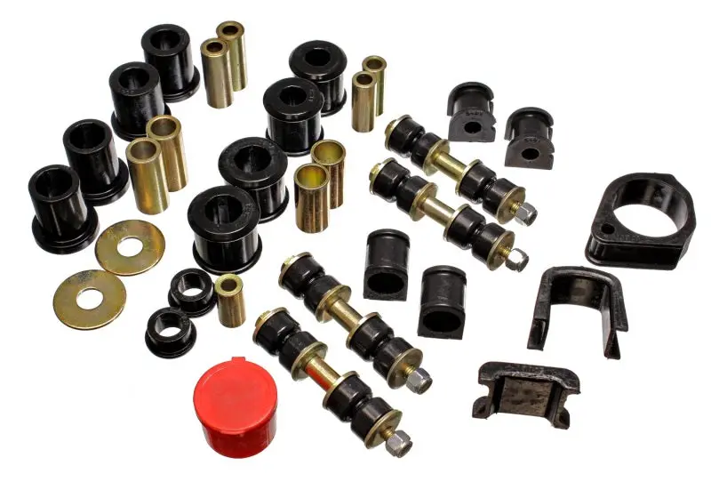 Energy Suspension Hyper-Flex Master Bushing Kit For 1997–2001 Ford Escort And Zx2 – Black 1