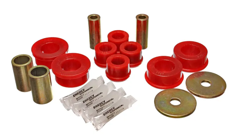 Energy Suspension Red Front Control Arm Bushings For 2002–2006 Subaru Impreza & Wrx 1