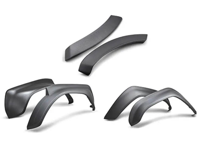 Ford Racing 22-24 Bronco Raptor Carbon Fiber Fender Flare Set - Matte 1