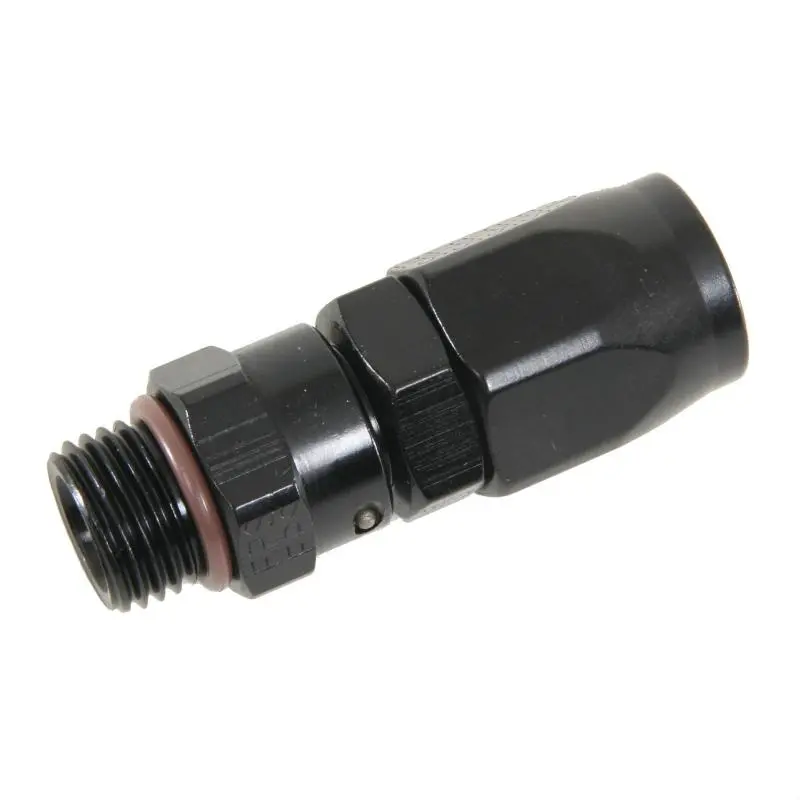Fragola -10An Straight X 7/8-14 (10) Hose End - Black 1