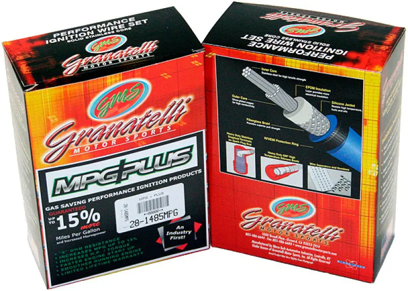 Granatelli High-Performance Ignition Wires For 1988–1991 Toyota 4Runner (3.0L Inline-6) 1