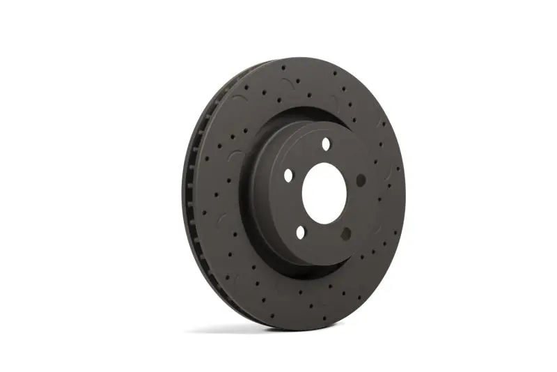 Hawk Talon Drilled & Slotted Rear Brake Rotors For 2003 Bmw Z4 3.0I 1