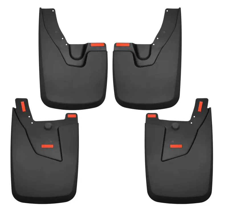 Husky Liners Custom-Molded Mud Guards For 2019–2022 Ram 2500/3500 With Oem Fender Flares 1