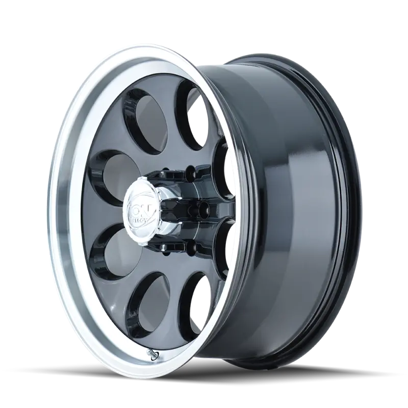 Ion Type 171 Alloy Wheel: 17X9 Inches, 6X139.7Mm Bolt Pattern, 0Mm Offset, 106Mm Hub Bore – Black/Machined Finish 1