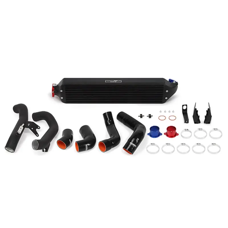 Mishimoto Black Intercooler Kit With Black Piping For 2016+ Honda Civic 1.5T And 2017+ Civic Si 1