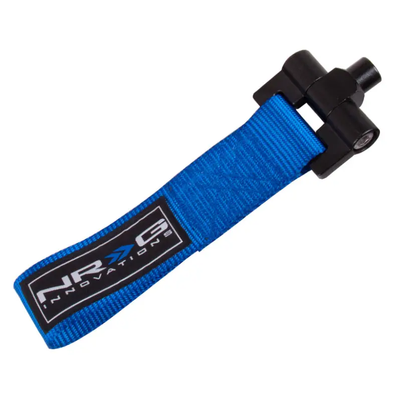 Nrg Blue Bolt-In Tow Strap For Nissan 370Z (2008–Present) And Infiniti G37 (2008–Present) – 5,000 Lb Capacity 1