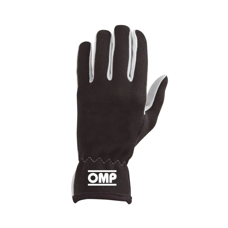 Omp Rally Driving Gloves – Black, Size Small 1