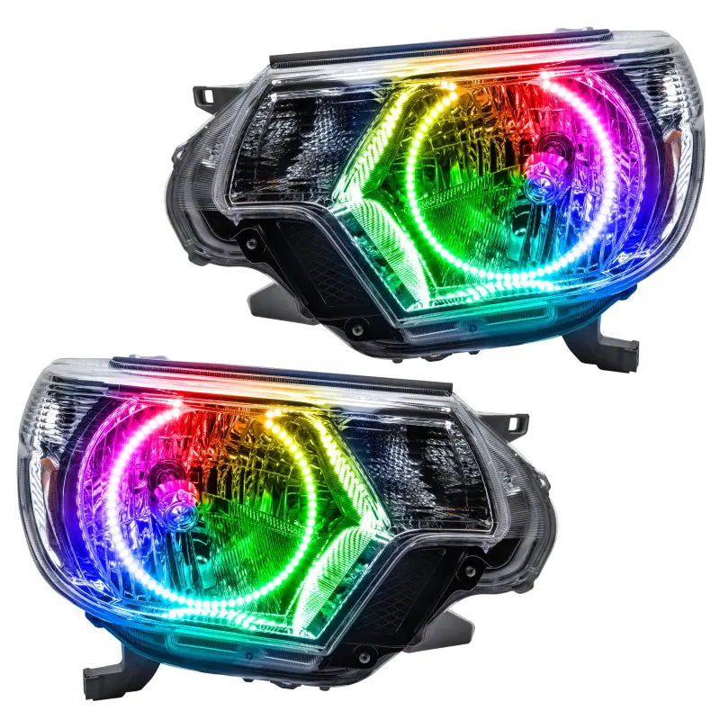 Oracle Colorshift Led Headlight Kit For 2012–2015 Toyota Tacoma – Smd W/ Simple Controller 1