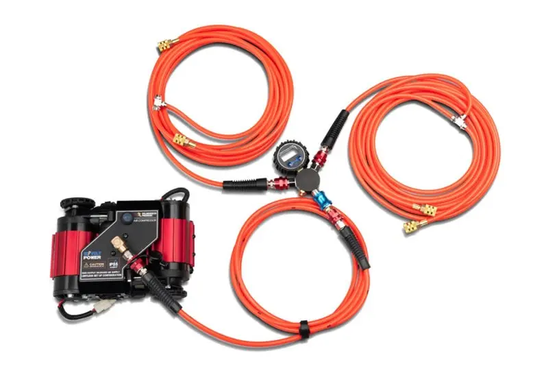 Rugged Ridge Twin Air Compressor Kit 12V 150Psi Max Output 1