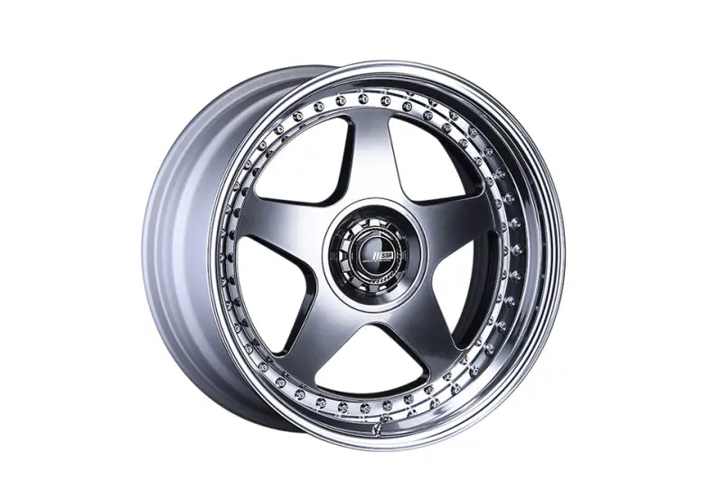 Ssr Professor Sp6 19X9.5 +22 Md 5/114.3 & 120 High Bright Silver Wheel Special Order-No Cancellation 1