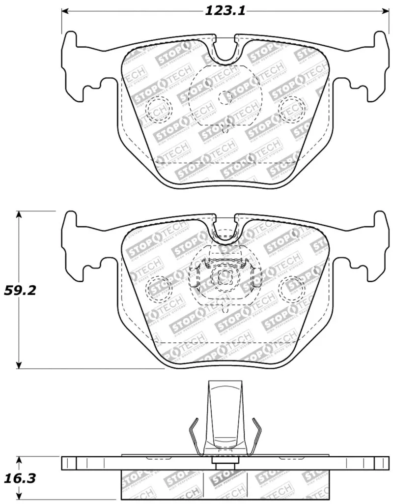 Stoptech Big Brake Kit – Compatible With Bmw E46 M3 (2001–2007), E39 M5 (2000–2004), X3 (2004–2009), X5 (2000–2006), Z4 (2006–2009), And E46 330 (2000–2007) 1
