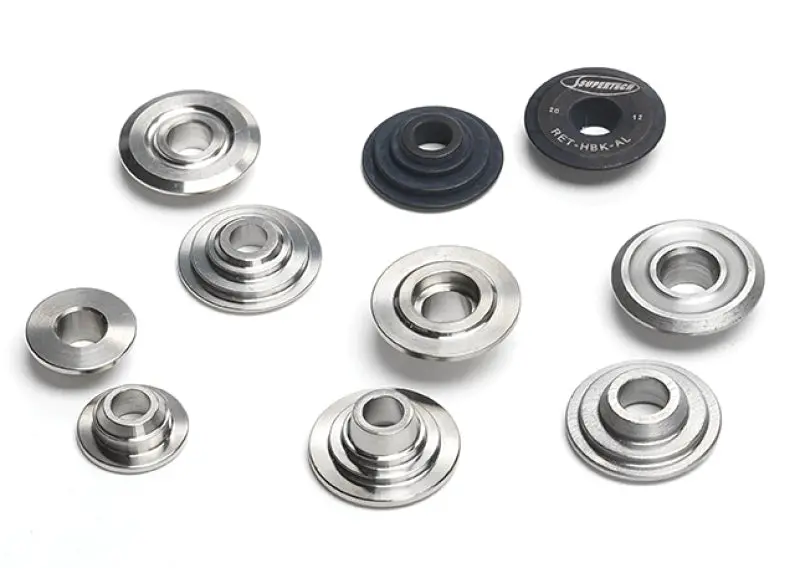 Supertech Titanium Valve Retainers For Spr-H1000 / 6.6Mm Stem Valves 1
