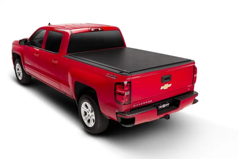 Truxedo Lo Pro Qt Soft Tonneau Cover – 8-Foot Bed, Fits 2016–2018 Gmc Sierra & Chevrolet Silverado 1500/2500/3500 With Sport Bar 1