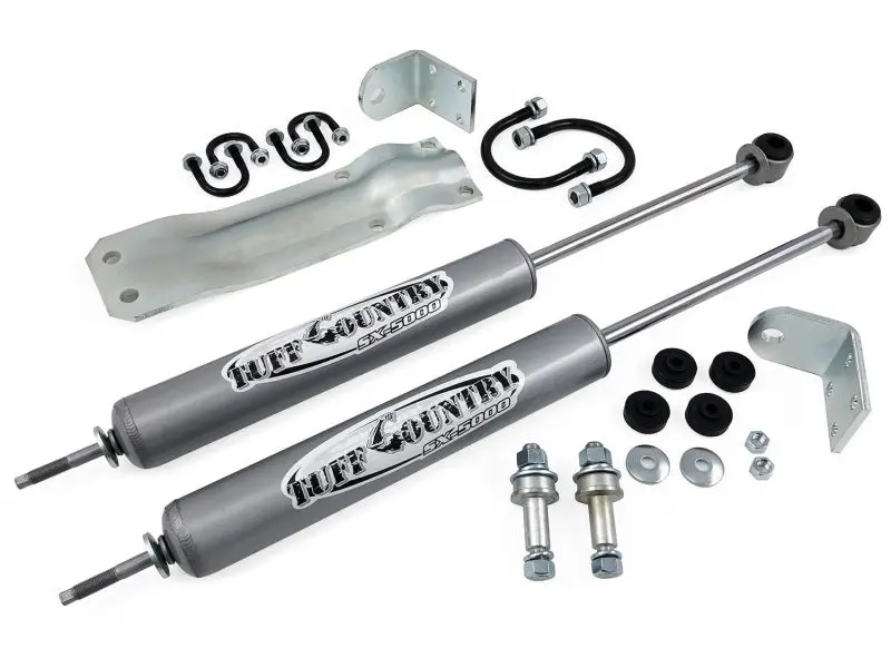 Tuff Country Dual In-Line Steering Stabilizer Kit For 1994–2001 Dodge Ram 1500 4Wd 1