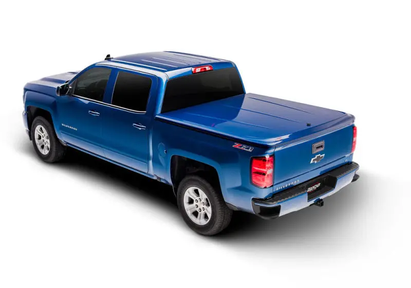 Undercover Lux Soft Tri-Fold Truck Bed Cover In Star White Tricoat – Fits 2021 Ford F-150 Crew Cab (5.5' Bed) 1