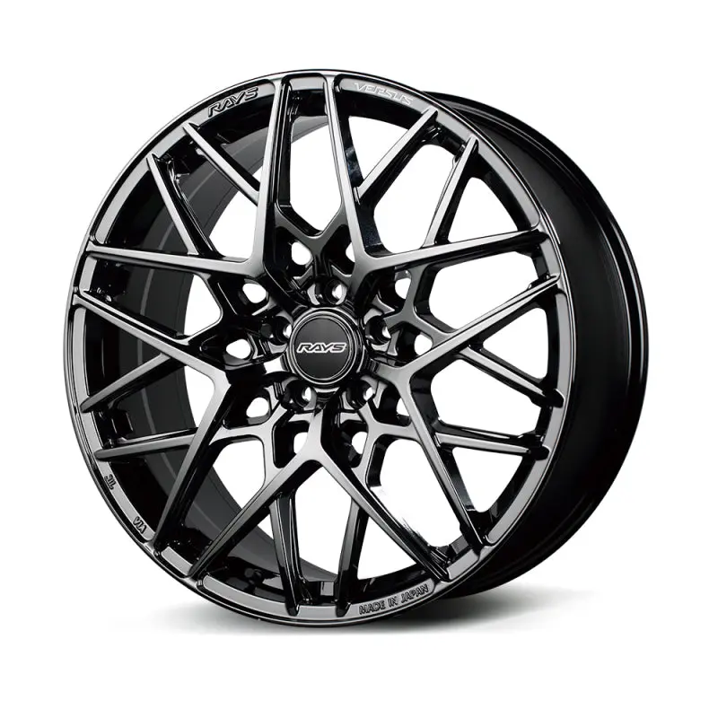 Versus Vv25M Jet Black Alloy Wheel – 20X8.5", +28 Offset, 5X114.3 Bolt Pattern 1