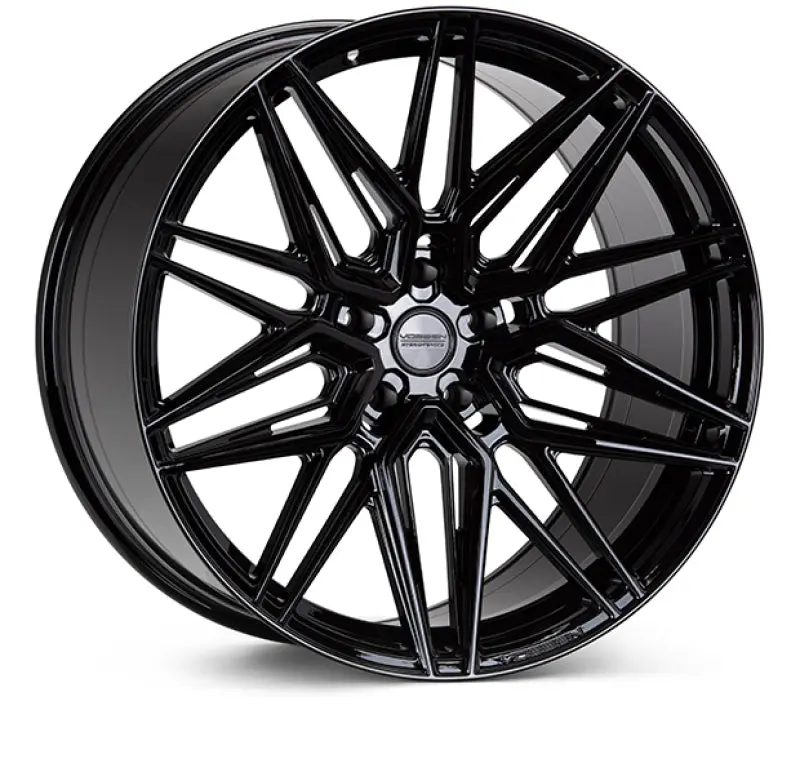 Vossen Hf-7 24X10 Inch Gloss Black Wheel – 5X120 Bolt Pattern, +32Mm Offset, Deep Face Profile 1