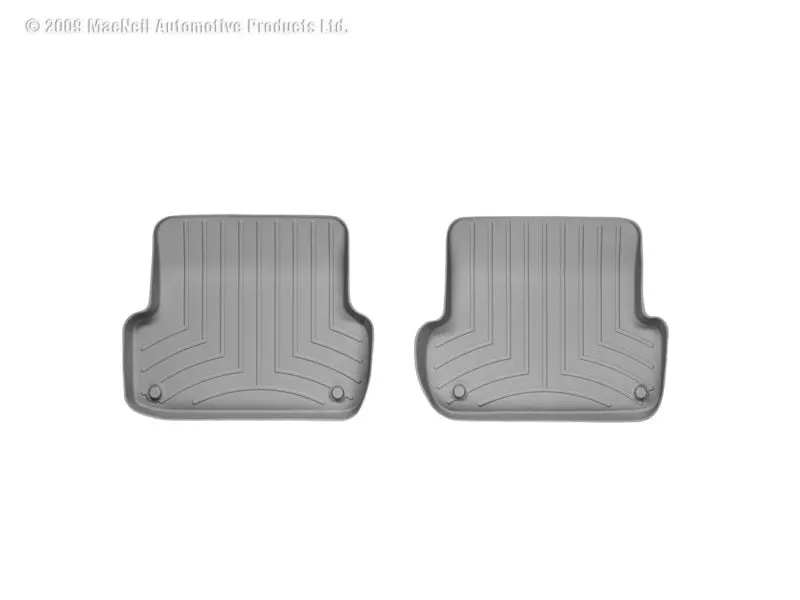 Weathertech 02-08 Audi A4/S4/Rs4 Rear Floorliner - Grey 1