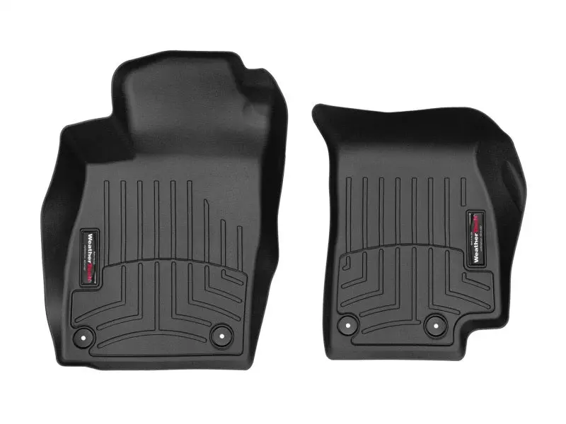 Weathertech Front Floorliner For 2019+ Audi A8 – Precision-Fit, Black Trim 1
