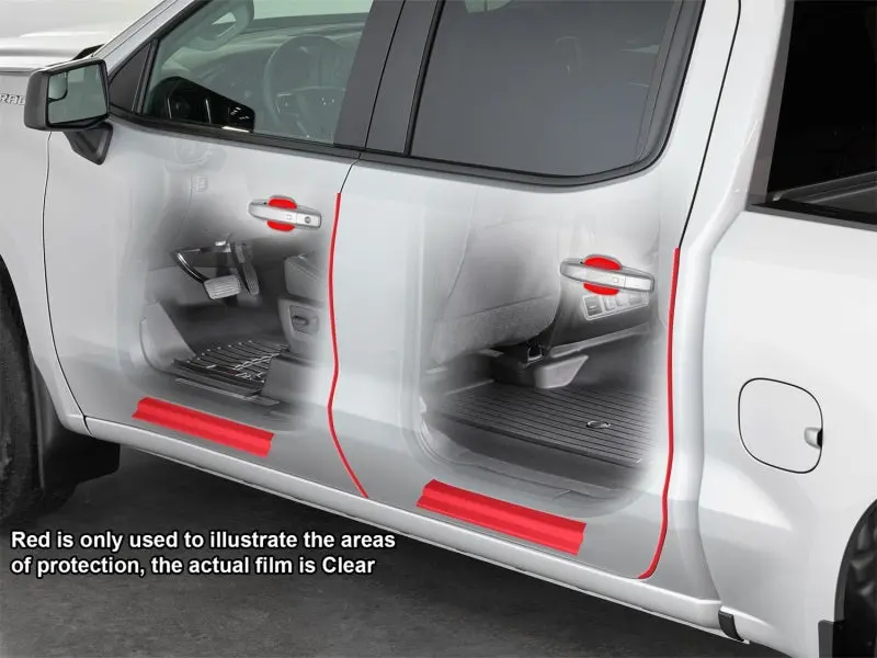 Weathertech Transparent Scratch-Resistant Film For 2021+ Ford F-150 Bed Rails 1