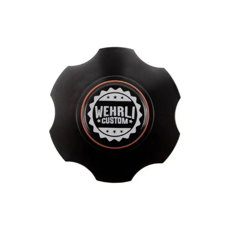 Wehrli Billet Aluminum Oil Fill Cap – Black Anodized, Compatible With 1998.5–2023 Cummins Diesel Engines 1