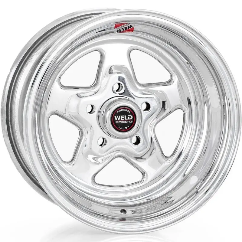 Weld Prostar Forged Wheel – 15X12", 5X4.5 Bolt Pattern, 7.5" Backspace, Polished Finish 1