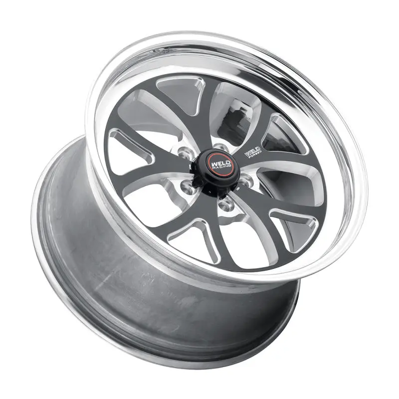 Weld Racing S76 Rt-S 18X5 Inch Black Center Wheel – 5X112 Bolt Pattern, -23Mm Offset, Non-Beadlock Design 2